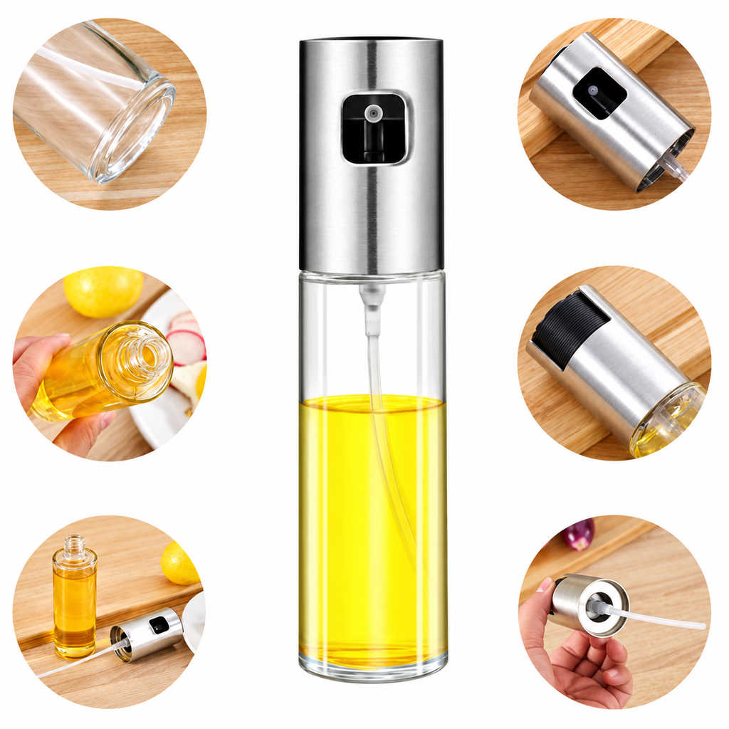 100 ml Çok Amaçlı Spreyli Cam Şişe - ürün görünümü