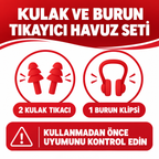 Kulak ve Burun Tıkayıcı Havuz Seti - özellik ve kullanım bilgileri