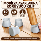 Masa Sandalye Ayak Koruyucu 12 Adet - özellik ve kullanım bilgileri