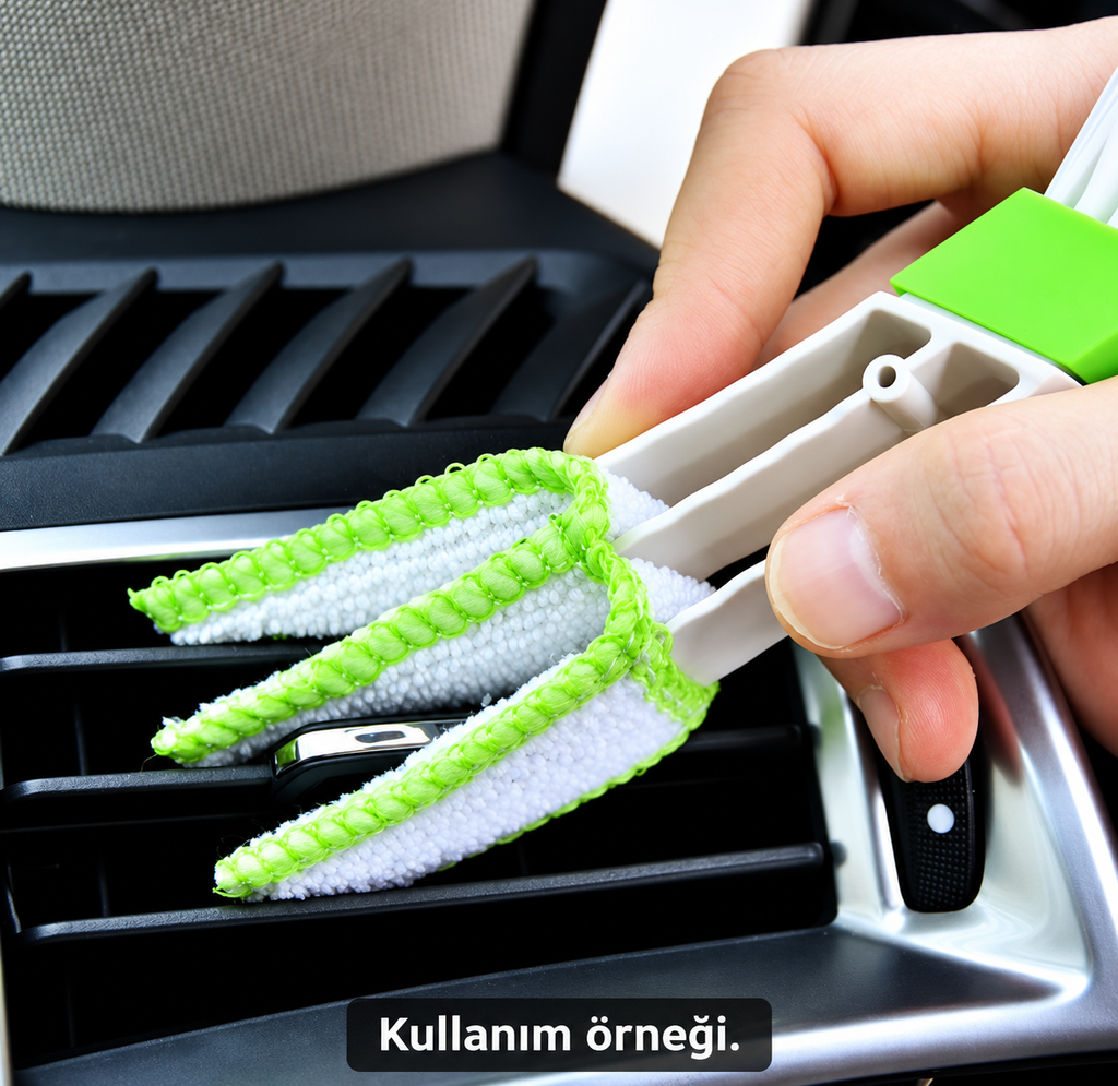 Araç Klima Ve Detay Temizleme Fırçası - ürün görünümü