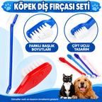 Plastik Köpek Diş Fırçası Seti - özellik ve kullanım bilgileri