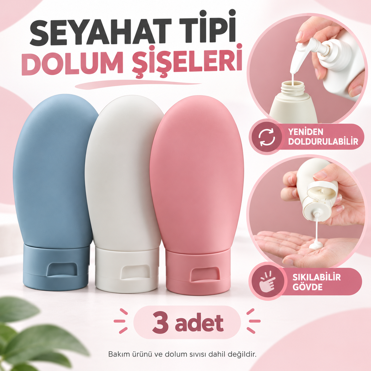 Seyahat Tipi Bakım Ürünleri Düzenleyici - özellik ve kullanım bilgileri