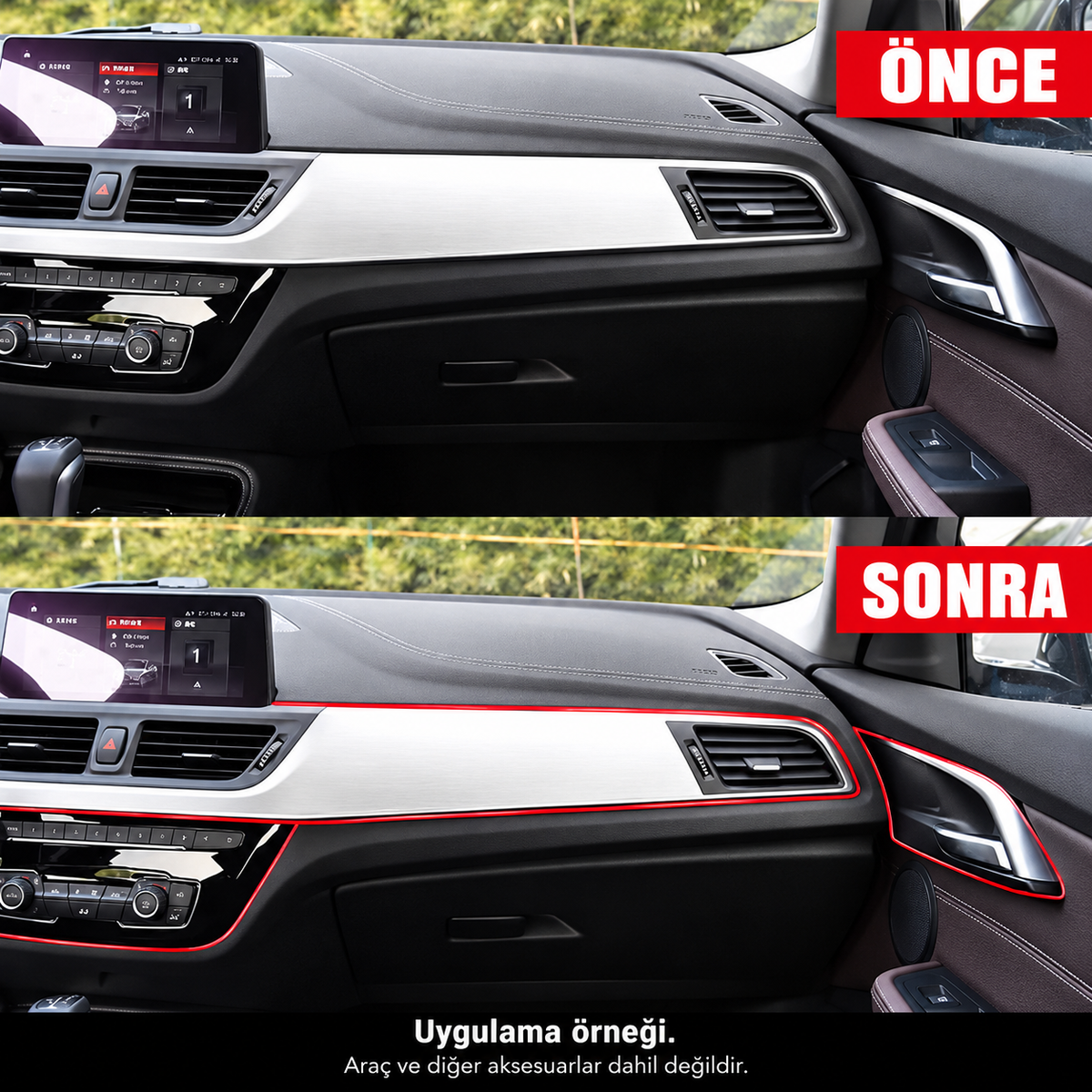 Araba Dekorasyon 5 Metre Şerit Trim - ürün görünümü