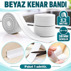 156 gr BEYAZ Su Sızdırmaz Lavabo Kenar Bandı (3.2m) - özellik ve kullanım bilgileri