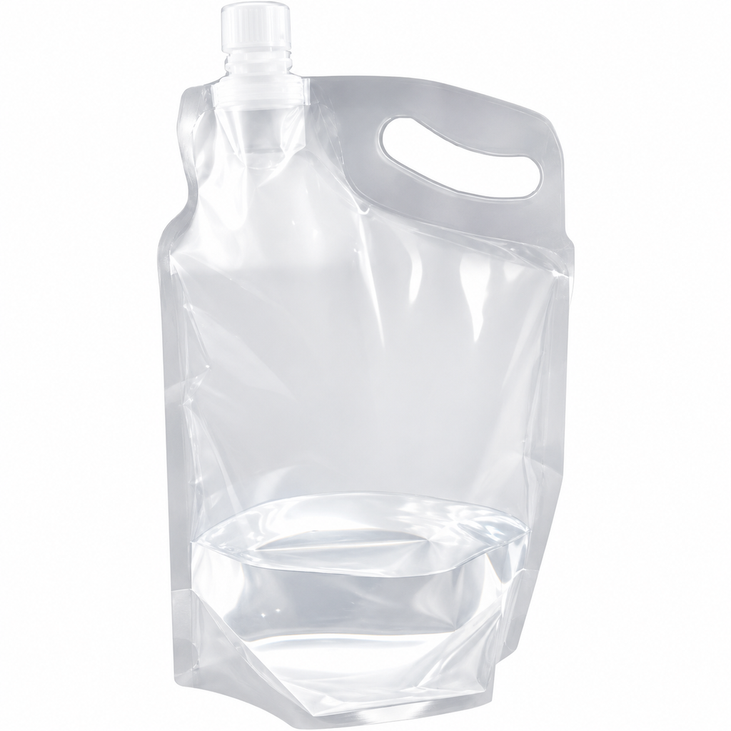 Plastik Kapaklı Su Torbası 1 Litre - ürün görünümü
