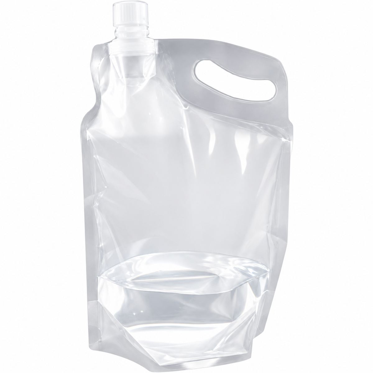 Plastik Kapaklı Su Torbası 1 Litre - ürün görünümü