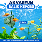 Akvaryum Balık Kepçesi 7.5 Cm. - özellik ve kullanım bilgileri