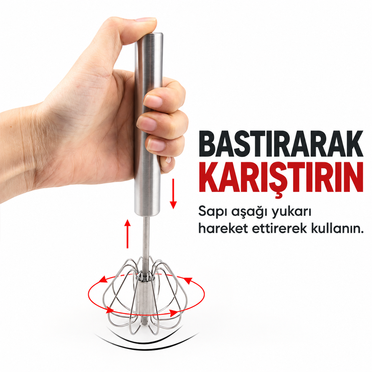 Manuel Paslanmaz El Mikseri - özellik ve kullanım bilgileri