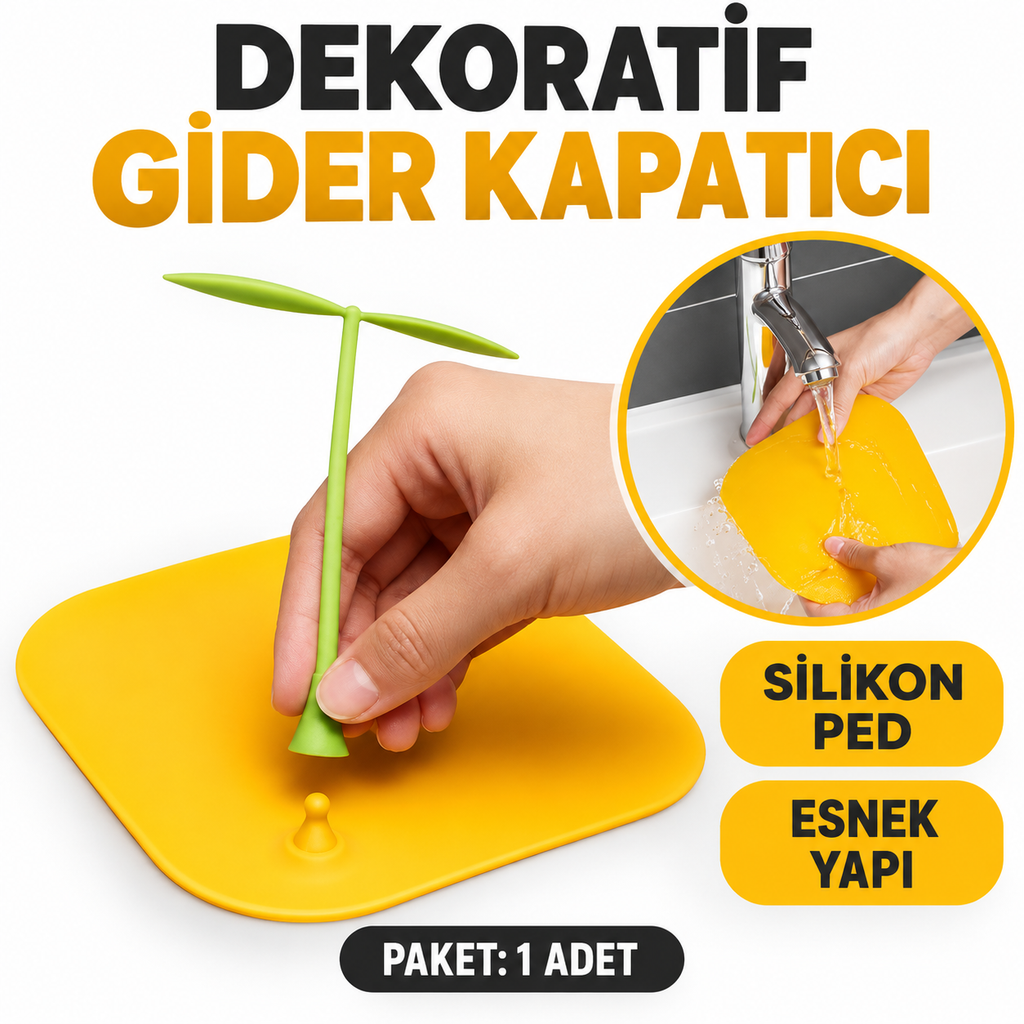Dekoratif Lavabo Gider Kapatıcı - özellik ve kullanım bilgileri