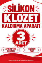 Silikon Klozet Kaldırma Aparatı 3 Adet - özellik ve kullanım bilgileri
