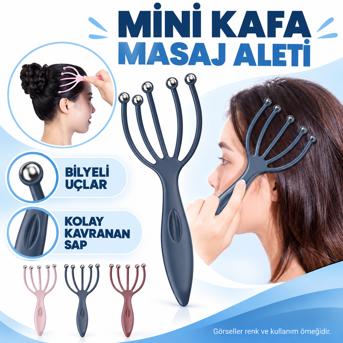 Mini Kafa Masaj Aleti - özellik ve kullanım bilgileri