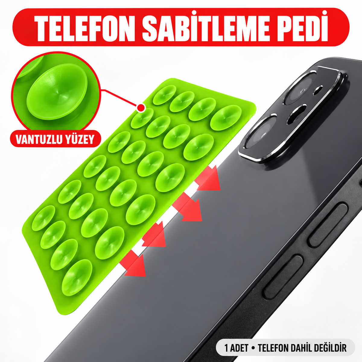 Cep Telefonu Sabitleme Pedi - özellik ve kullanım bilgileri