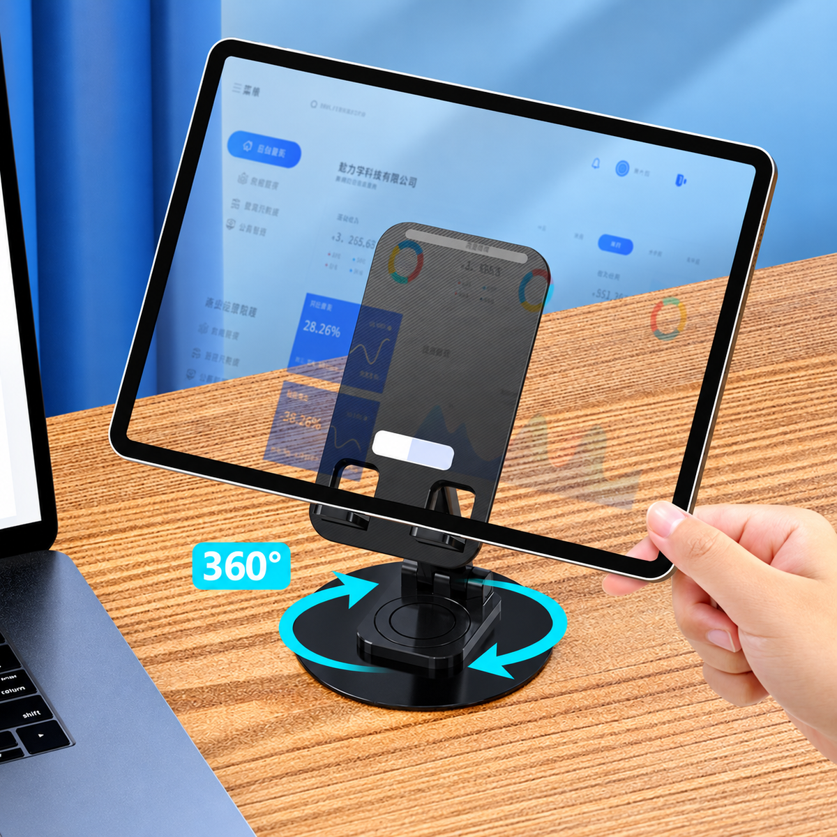 Katlanabilir Telefon Tablet Tutucu Stand - ürün görünümü