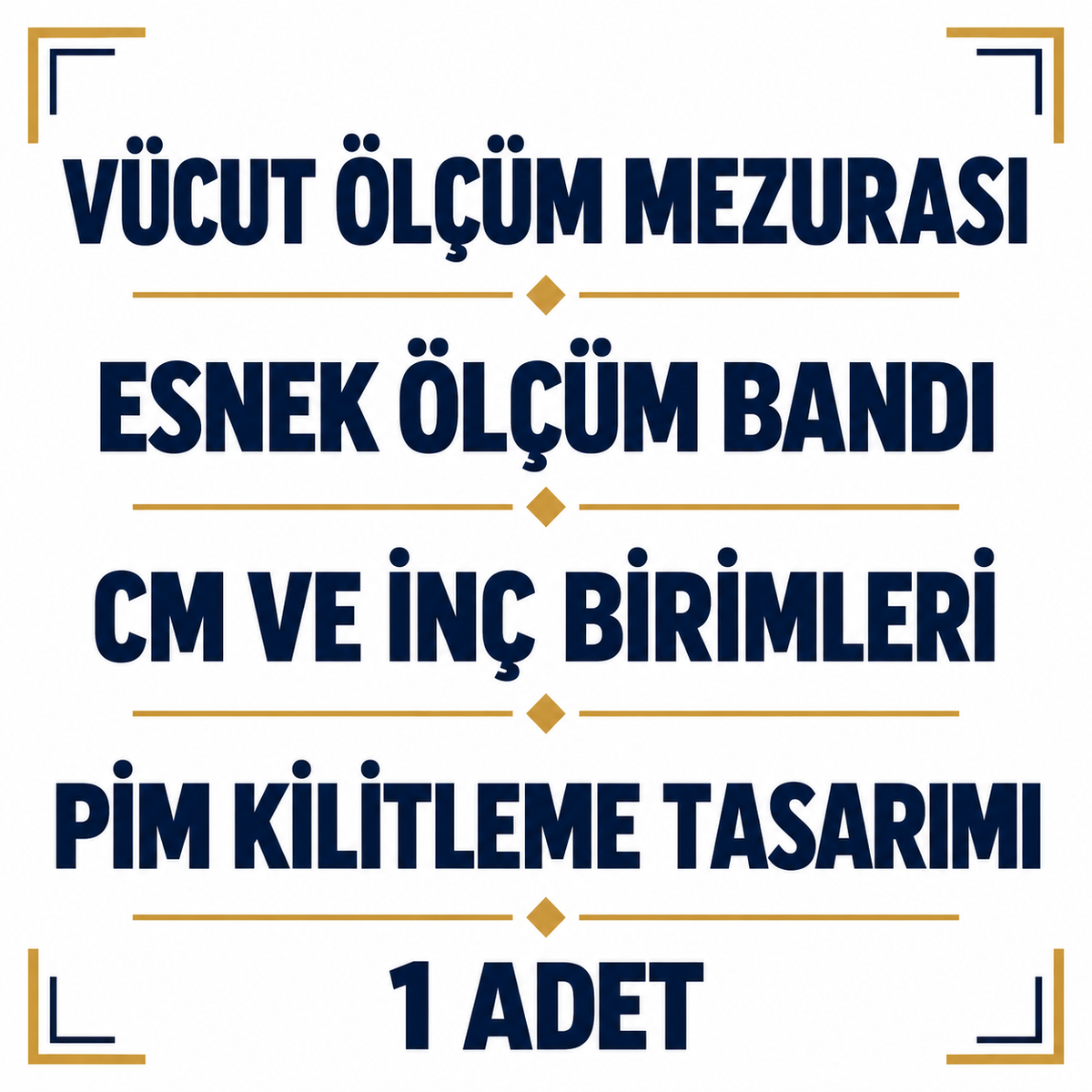 Ergonomik Vücut Ölçüm Mezurası - özellik ve kullanım bilgileri