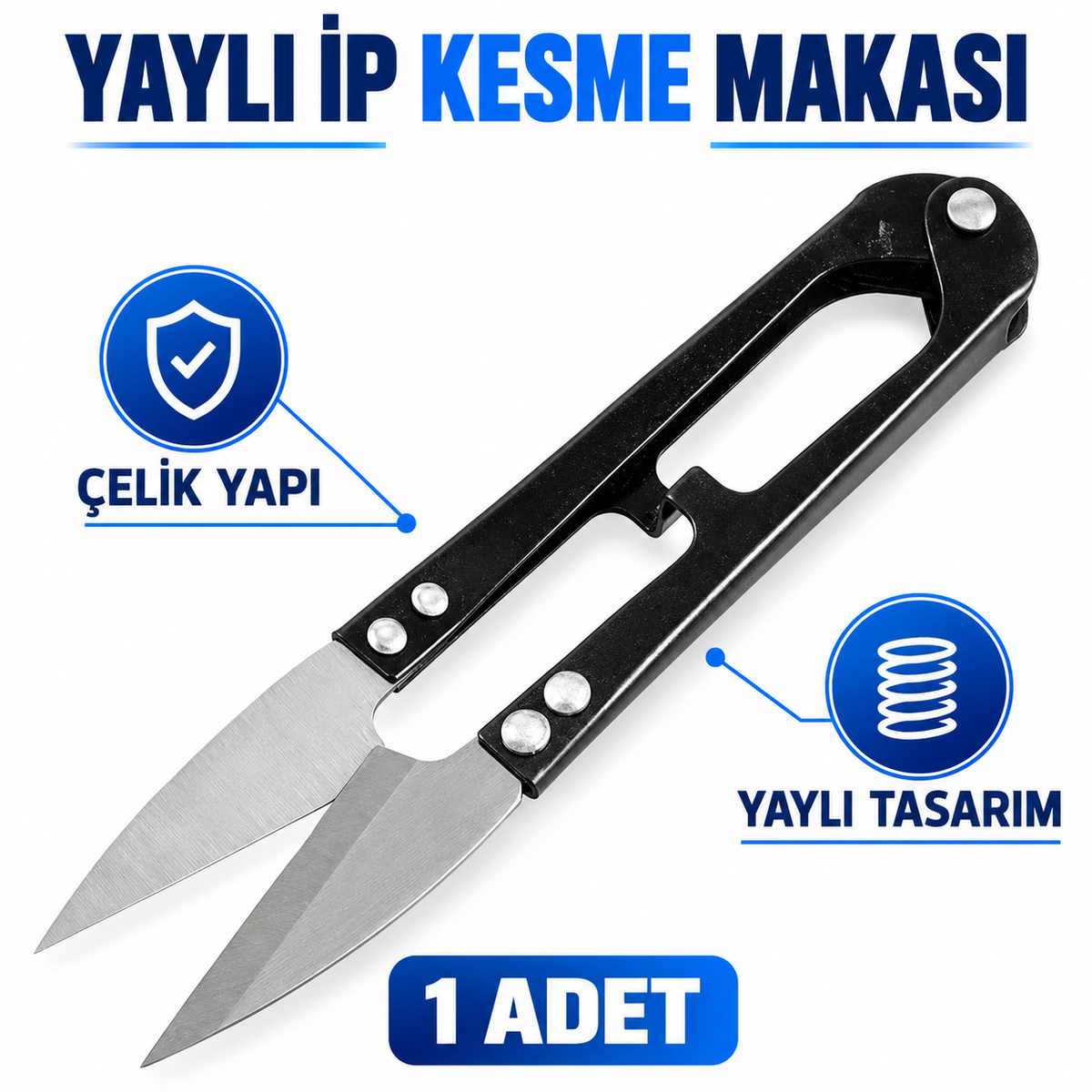Yaylı Balıkçı İp Kesme Makası - özellik ve kullanım bilgileri