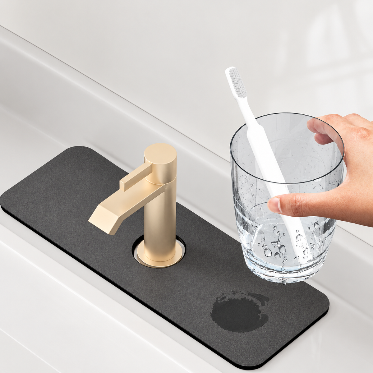 Su Emici Lavabo Kenar Matı - ürün görünümü