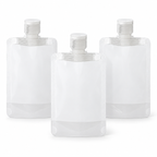 3 Adet 100ml Krem Şampuan Kabı Tekrar Kullanılabilir Set - ürün görünümü