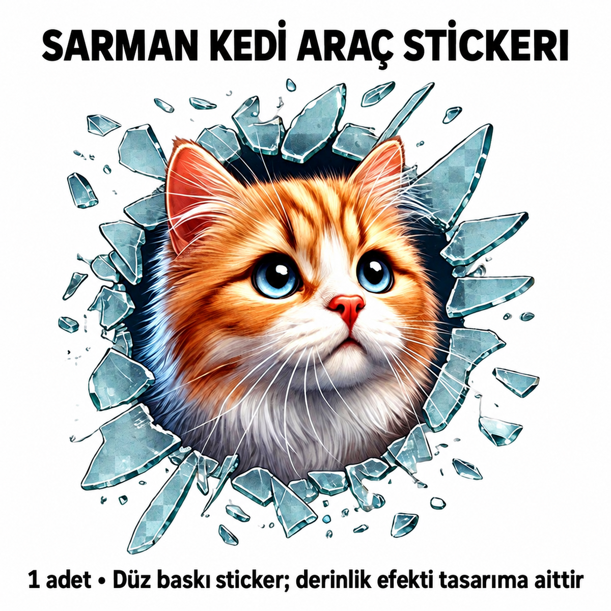 Fulcar Sarman Araç Stickerı - özellik ve kullanım bilgileri