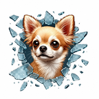 Fulcar Chiuahua Araç Stickerı - ürün görünümü