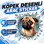 Fulcar French Bulldog Araç Stickerı - özellik ve kullanım bilgileri