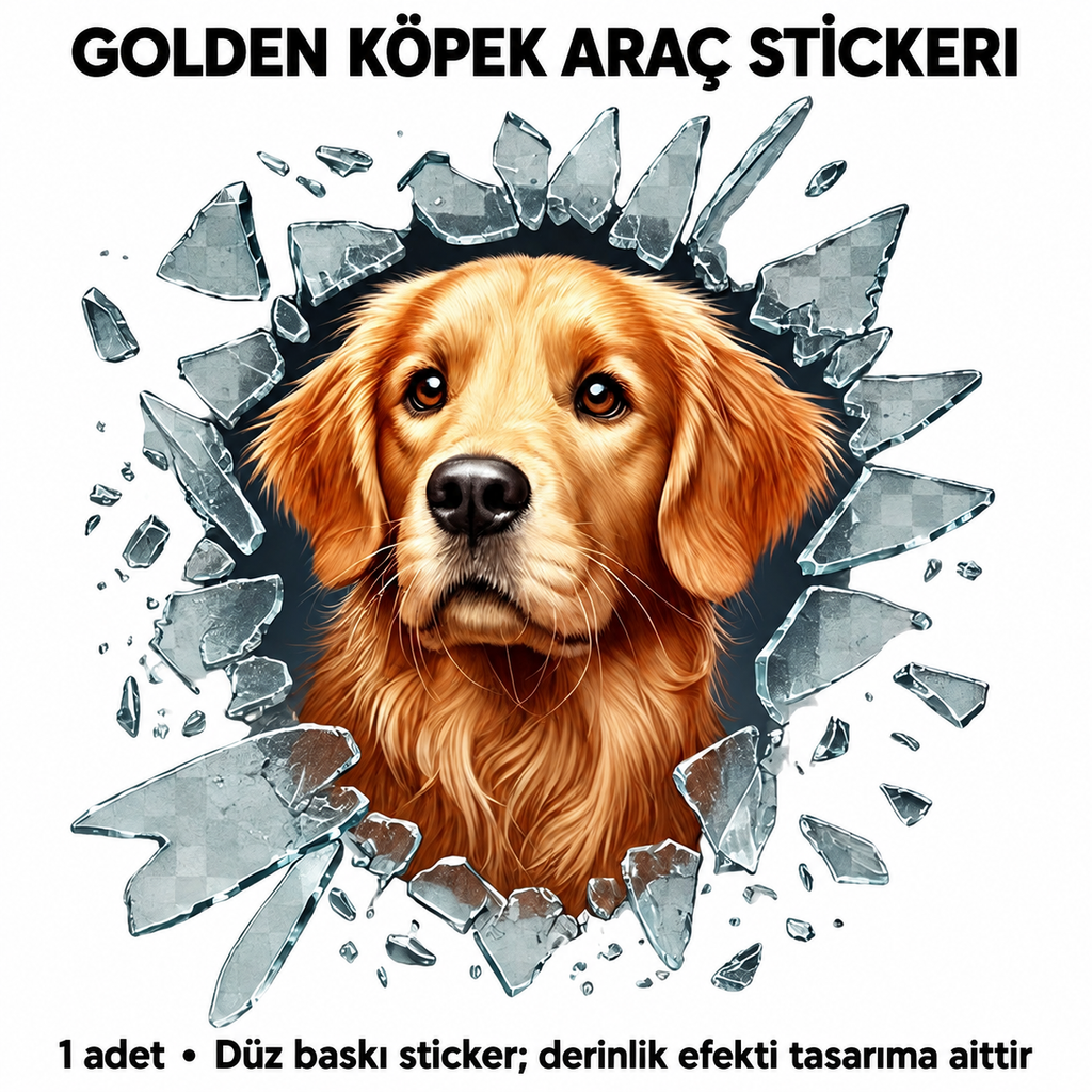 Fulcar Golden Araç Stickerı - özellik ve kullanım bilgileri