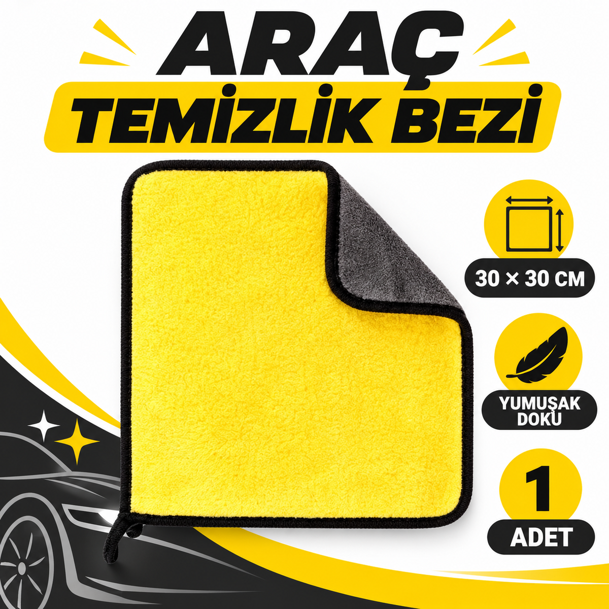 Yünlü Hassas Araba Yıkama Ve Temizlik Bezi - özellik ve kullanım bilgileri