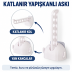 Portatif Kendinden Yapışkanlı Askı - özellik ve kullanım bilgileri