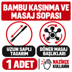 Doğal Bambu Kaşınma Ve Masaj Sopası - özellik ve kullanım bilgileri