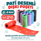 Köpek Dışkı Poşeti 4lü Set - özellik ve kullanım bilgileri