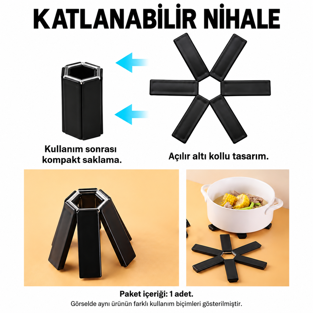 Katlanabilir Nihale - özellik ve kullanım bilgileri