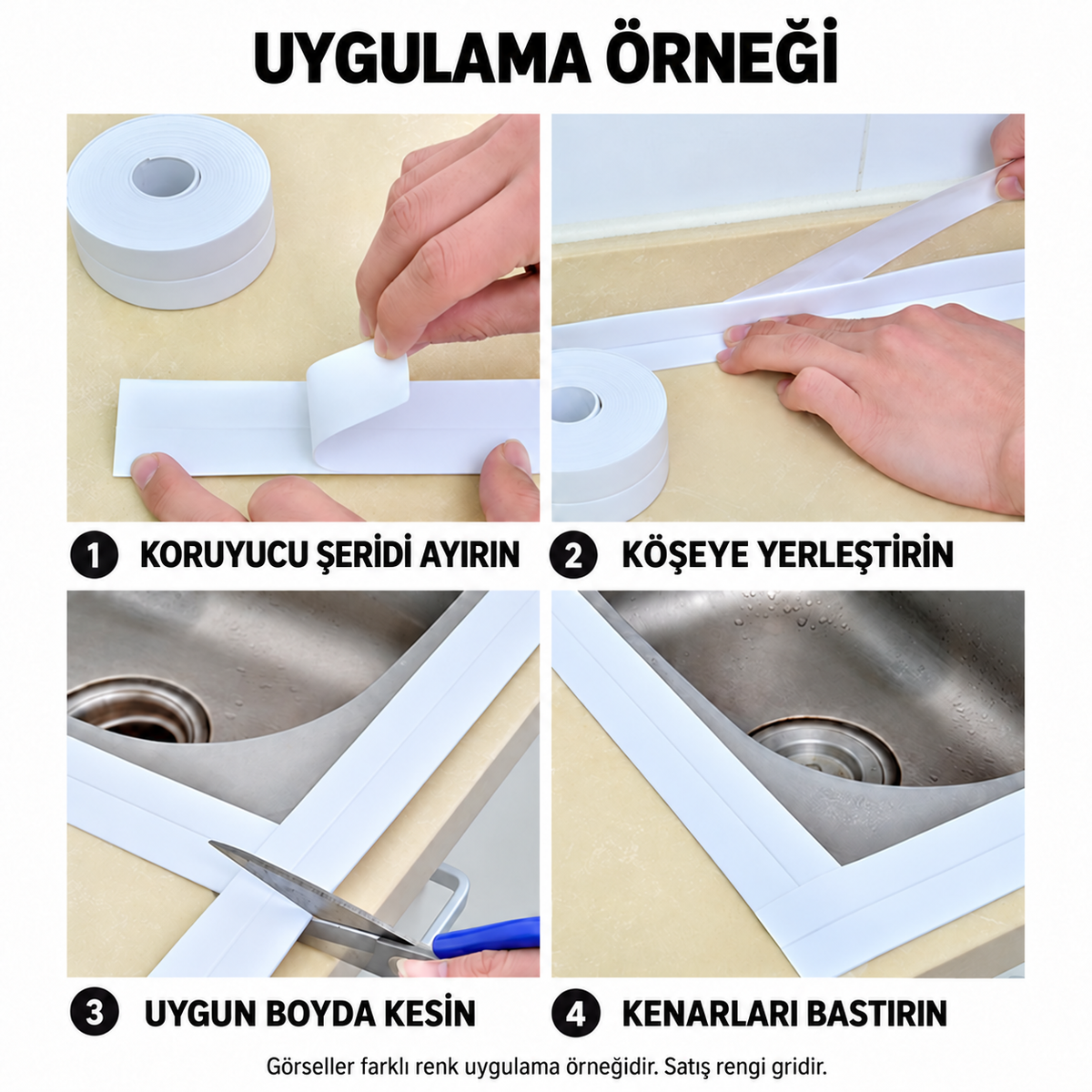 Su Sızdırmaz Bant - Gri - ürün görünümü
