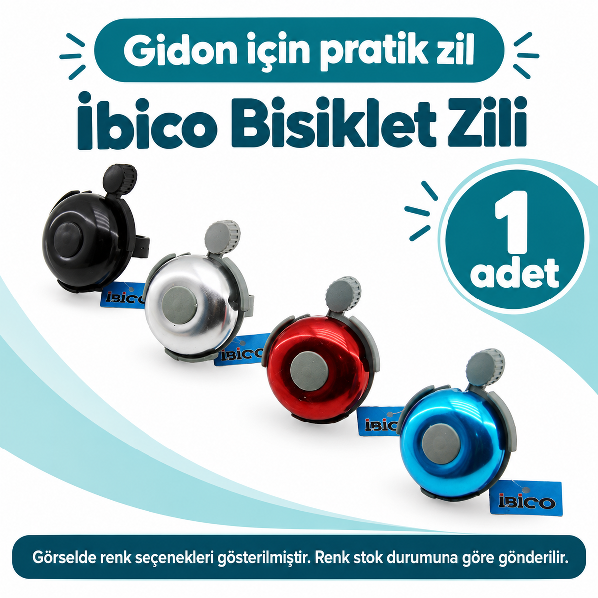 Renkli Bisiklet Zili - özellik ve kullanım bilgileri