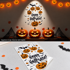 Halloween Temalı Duvar Stickerı - 3 Farklı Model - Cadılar Bayramı Dekoru - 57x24 cm - ürün görünümü