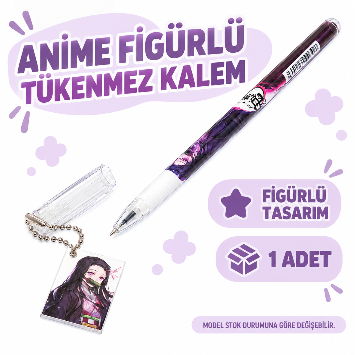 Anime Figürlü Tükenmez Kalem - 1 Adet - özellik ve kullanım bilgileri