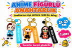 Anime Figürlü Anahtarlık - Çanta Süsü - Karışık Karakter - özellik ve kullanım bilgileri