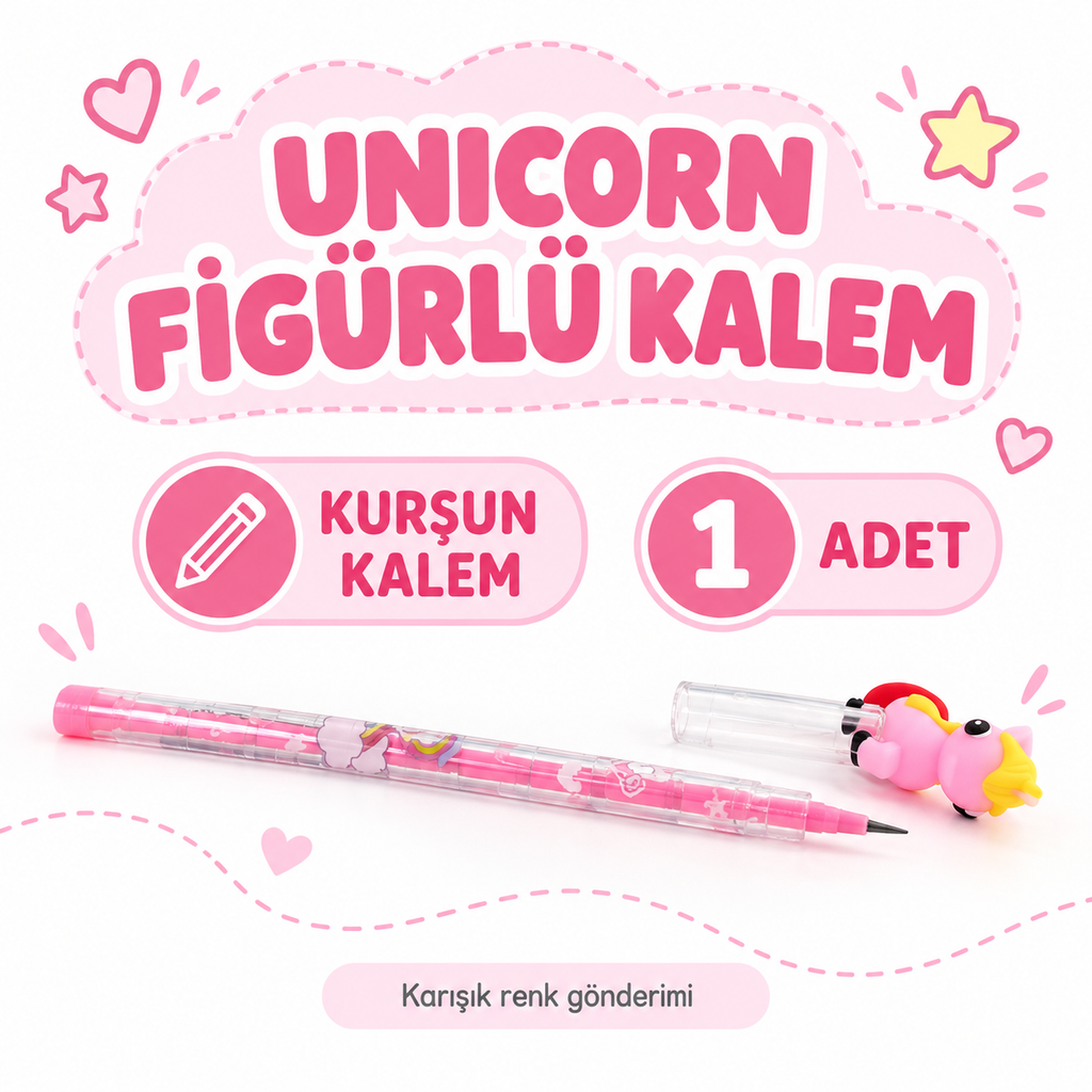 Unicorn Yumurtlayan Kalem - Kurşun Kalem - 1 Adet - özellik ve kullanım bilgileri