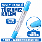 Sprey Hazneli Tükenmez Kalem - İnce Uçlu - 1 Adet - özellik ve kullanım bilgileri