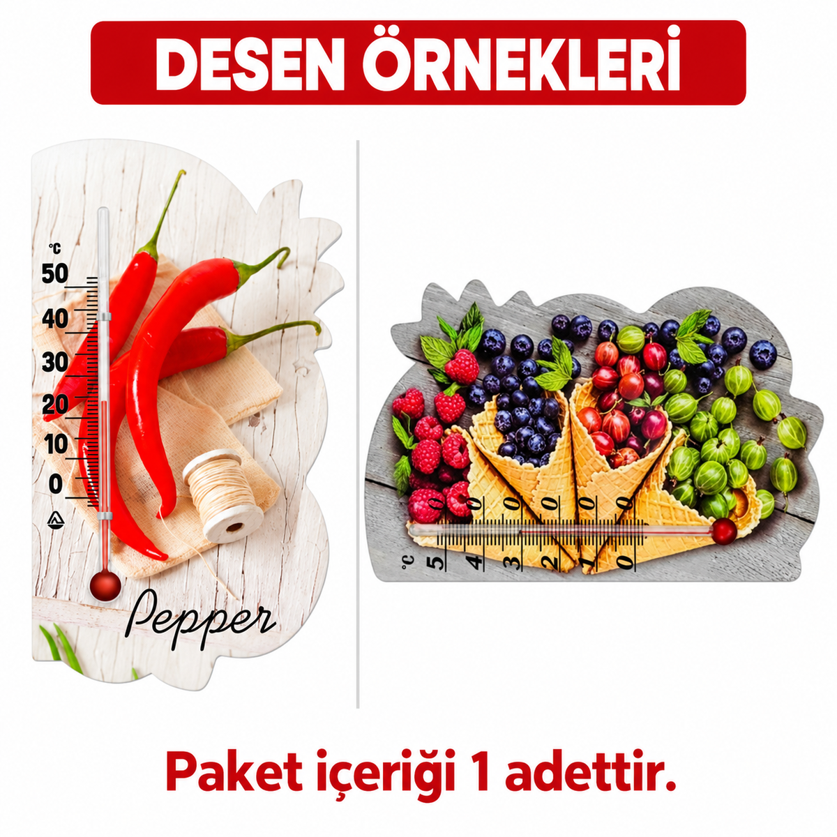 Mıknatıslı Mutfak Termometresi - ürün görünümü