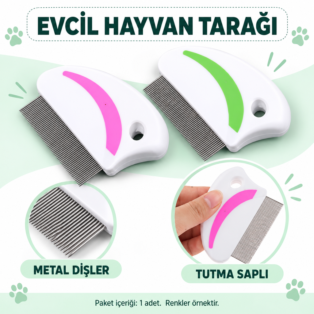 Evcil Hayvan Bit Tarağı - özellik ve kullanım bilgileri