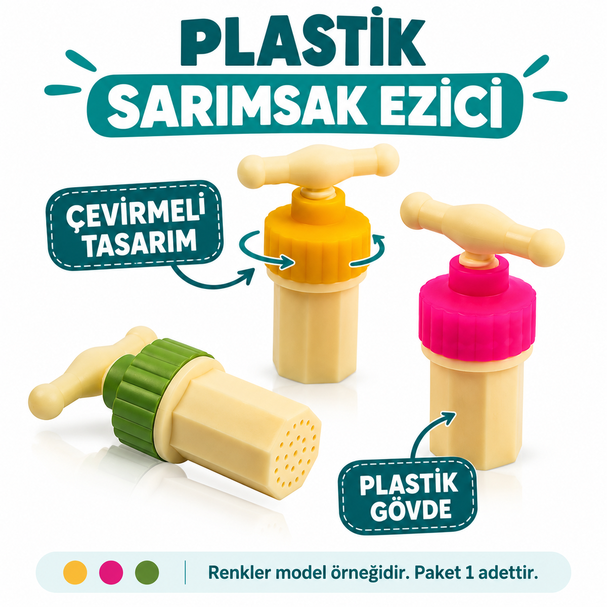 Plastik Sarımsak Ezici - özellik ve kullanım bilgileri