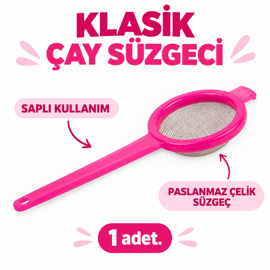 Klasik Çay Süzgeci - özellik ve kullanım bilgileri