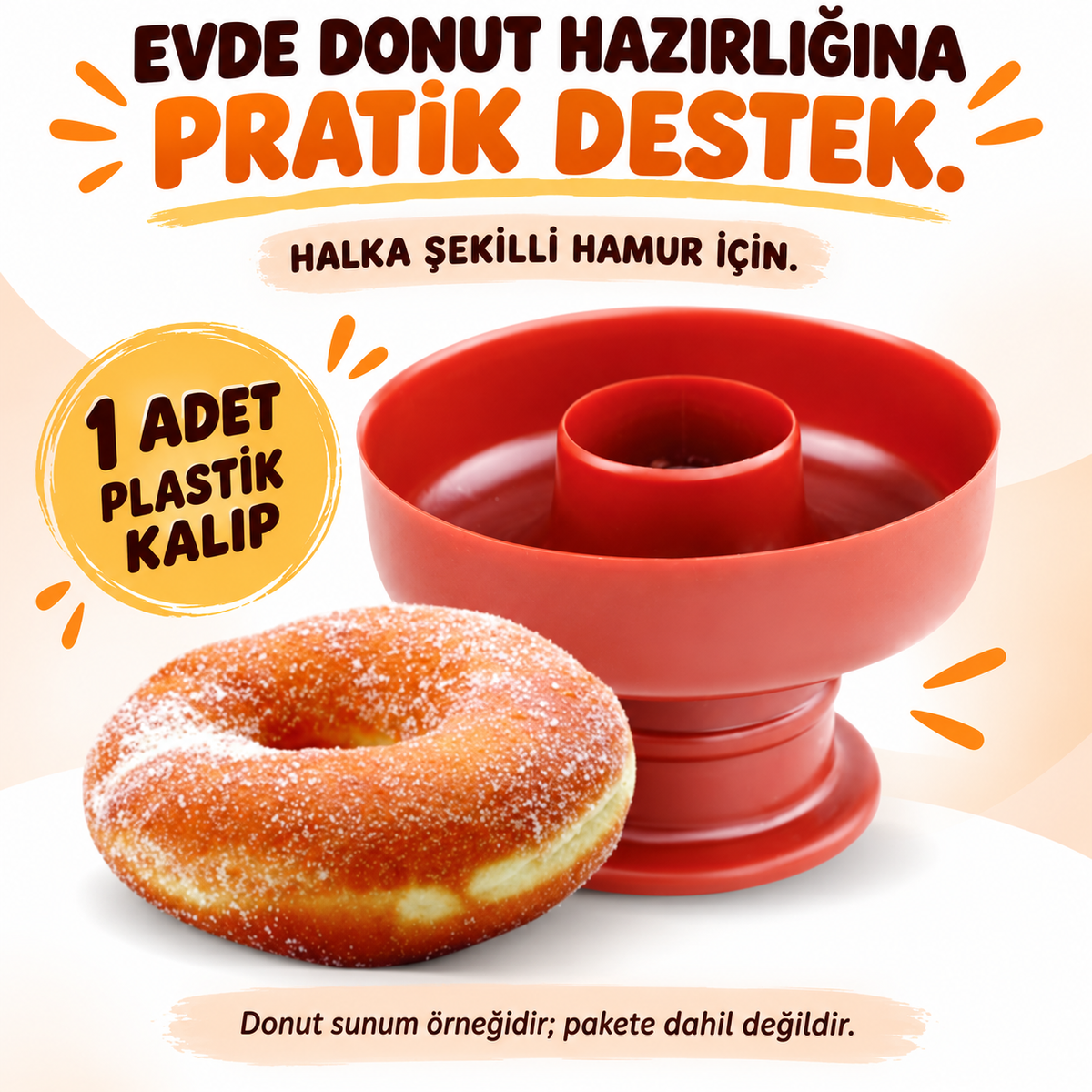 Donut Kalıbı - özellik ve kullanım bilgileri