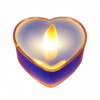 Kalpli Tealight Pilli Mum - ürün görünümü