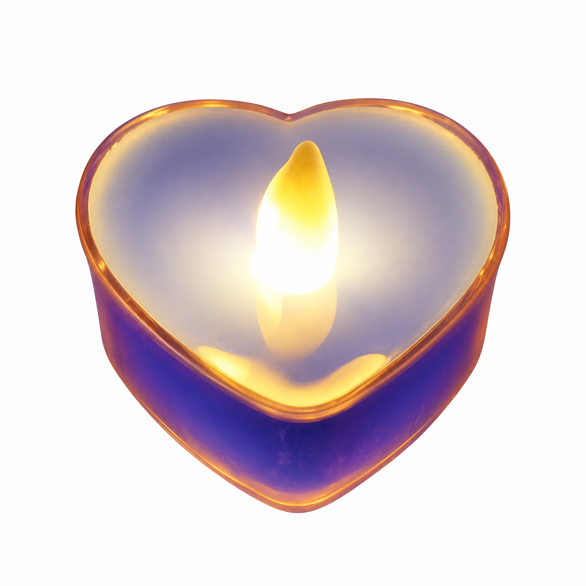 Kalpli Tealight Pilli Mum - ürün görünümü