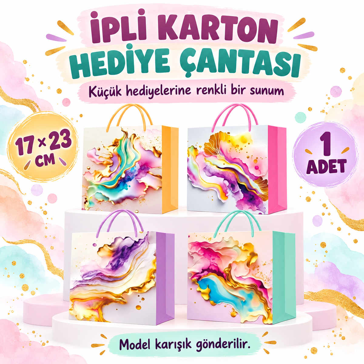Küçük Boy İpli Karton Çanta - özellik ve kullanım bilgileri