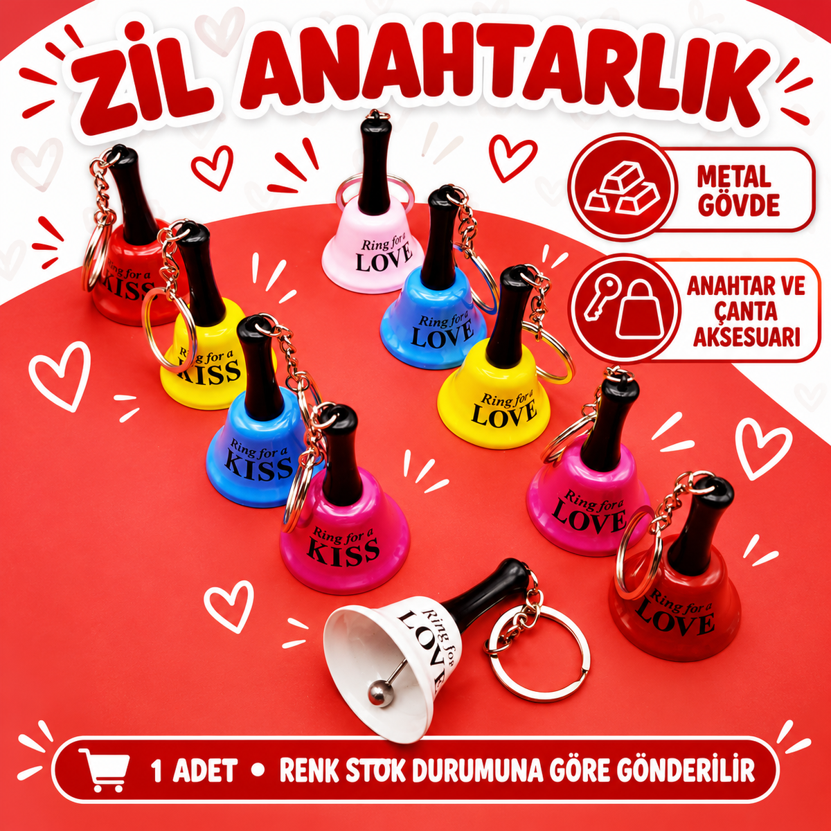 Anahtarlık Resepsiyon Zili - özellik ve kullanım bilgileri