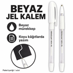 Beyaz Jel Kalem 1 Adet - özellik ve kullanım bilgileri