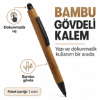 Bambu Touchpen Tükenmez Kalem - özellik ve kullanım bilgileri