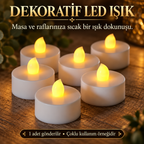 Pilli Tealight Mum - özellik ve kullanım bilgileri