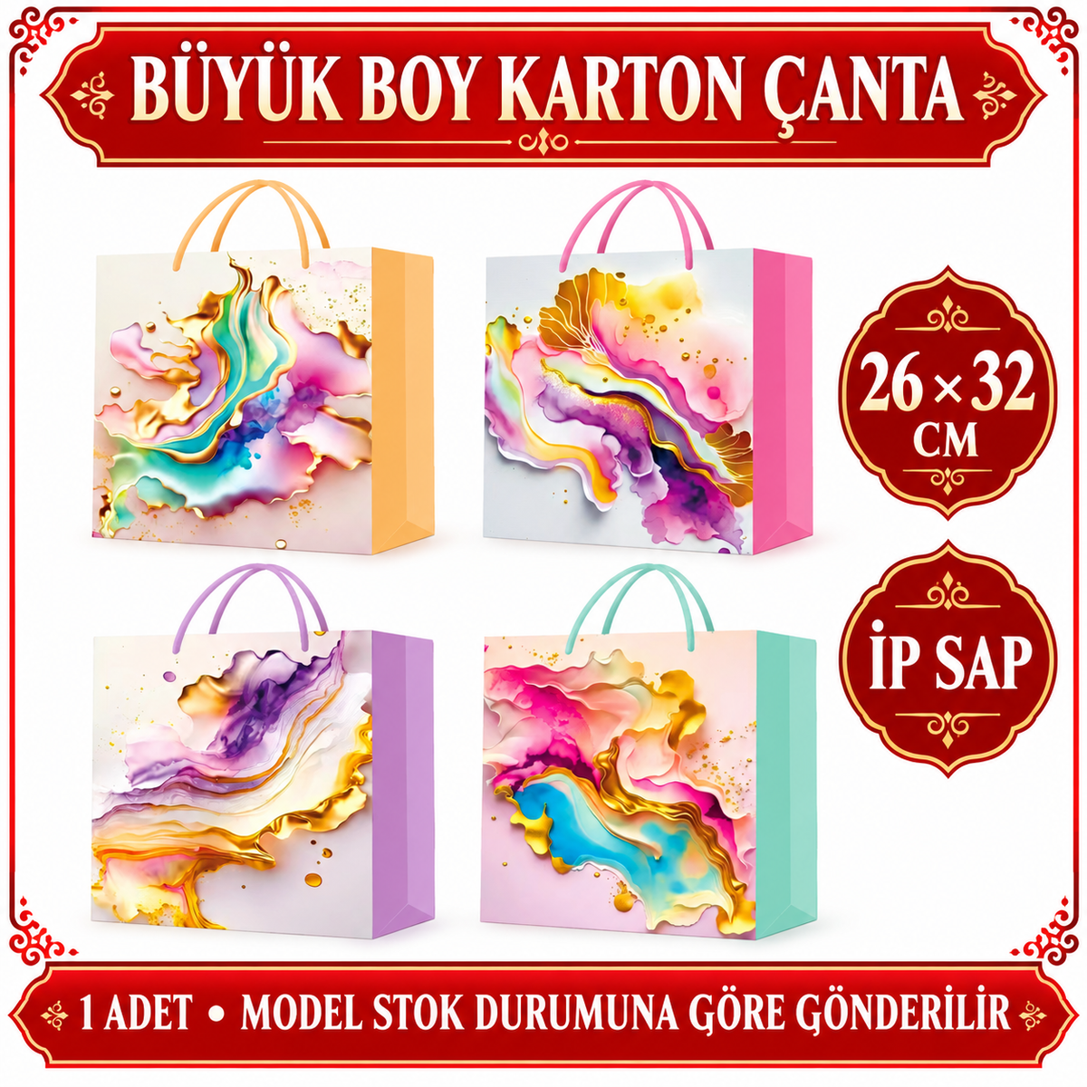 Büyük Boy Karton Çanta - özellik ve kullanım bilgileri
